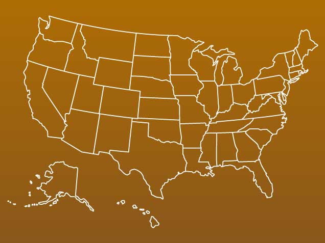 Map of USA